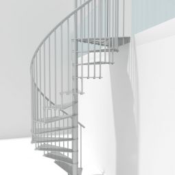 Minka escalier colimaçon Portofino blanc 7