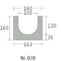 Caniveau de drainage BIRCOplus NW 4