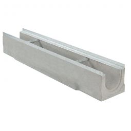 Caniveau de drainage BIRCOlight canal sans pente intérieur caniveau diamètre nominal 100mm