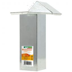 Windhager angle pour barrière anti limaces galvanisé Accessoire pour la construction d’une barrière à vis, en tôle d’acier galvanisée