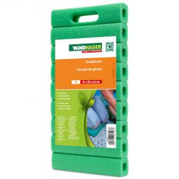 Coussin de jardinage pour genoux Windhager vert 41x20x4,5 cm, également utilisable comme coussin de siège
