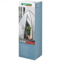 Tente de protection hivernale Windhager Yukon Protection contre le gel 120 x 120 x 180 cm Tente de protection hivernale Yukon