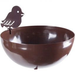 Abreuvoir à oiseaux Windhager compatible avec le tuteur de plantation Windhager