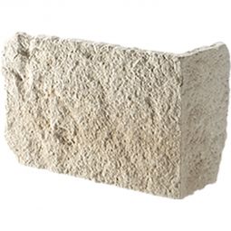 Plaquette de parement Demi-chaîne d'angle Orsol Manoir Teintes en imitation pierre vieillie naturel