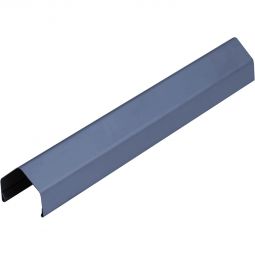 Profilé d'encadrement en métal T&J PROTEC anthracite en tôle, 4,5x2,5/2,9x180 cm, revêtu de polyester, adapté aux clôtures ELDENA & EMDEN