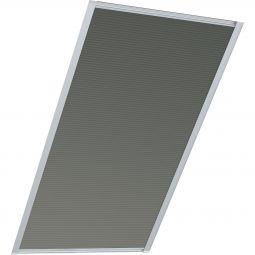 Store plissé Roto points-blanc 5-F82 configurable à partir de la plaque d'immatriculation de votre fenêtre