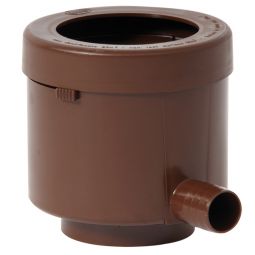 Collecteur filtrant d'eau GRAF Eco luxe brun avec fonction trop plein automatique