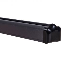 Lame universelle alu Clôture à lames GroJa anthracite DB 703 Solution flexible pour montage contre murs, carports ou structures similaires