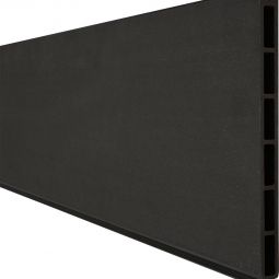 Clôture GroJa Solid Grande Premium lame pour panneau à composer gris anthracite palissade Même aspect des deux côtés, très nombreuses possibilités de combinaison, 180x24x1,9 cm