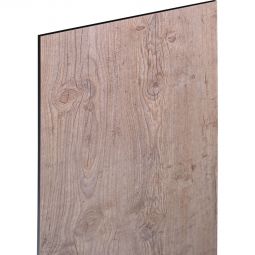 Panneau clôture à lames GroJa Premo HPL aspect bois lame individuelle Surface robuste et facile à entretenir, même aspect des deux côtés, 45x180x0,8 cm