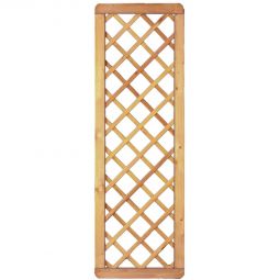 Clôture pare-vue T&J Avantgarde brise-vue en treillis diagonal en pin traité/conifère avec vis en acier inoxydable, disponible en 2 tailles