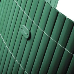 Kit de fixation pour canisse brise-vue vert PVC 26 clips et morceaux de fil, 5 pièces par mètre en brise-vue