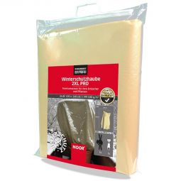 Housse de protection hivernale XXL NOOR PRO 200 x 240 cm avec fermeture éclair et cordon de serrage Housse de protection hivernale résistante en tissu PP 100 g/m²