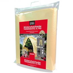 Protection thermique hivernale XL NOOR PRO avec fermeture éclair et 2 cordons de serrage Housse thermique résistante, 100 % polypropylène, perméable à l'eau et à la lumière