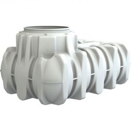 Cuve de rétention enterré Graf Platin XXL réservoir d'eau potable faible profondeur d'installation, adapté aux zones avec nappe phréatique, coupole de réservoir Maxi incluse