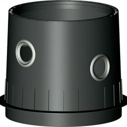 Dôme Maxi Graf Carat/Platin XL/XXL DN160 incl joints rehausse en option pour rénovation, accès d'entretien ou rehausse télescopique