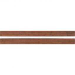 Kit de montage bambou ELEGANT T&J Kit de montage ELEGANT en bambou, lame de départ et de finition, CoBAM® huilé, chaque lame 185x14x1,4 cm, idéal pour pose de clôture