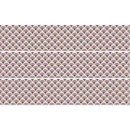 Adhésif carrelage Windhager Obolus taupe 20x99 cm film sticker autocollant  Idéal pour marches d?escalier et surfaces lisses, facile d?entretien, simple à poser