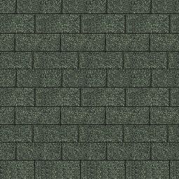 Bardeaux bitumineux rectangulaires Karibu en couleur vert foncé Contenu 3 m²