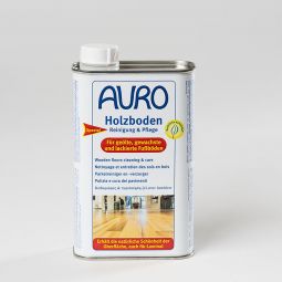 Nettoyage et entretien des sols en bois AURO No. 661 nettoyage en profondeur et entretien en douceur pour les sols huilés, cirés et vernis
