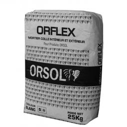 Mortier colle Orsol Orflex Hautes Performances pour parements intérieur/extérieur