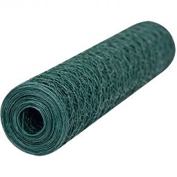 Treillis hexagonal pour petits animaux Windhager, recouvert de plastique vert convient également comme couverture de gouttière