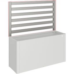 Treillis portager surélevé Biohort Belvedere quartz gris extension pour la jardinière Belvedere, non compatible avec la rehausse de semis ou la protection anti-limaces