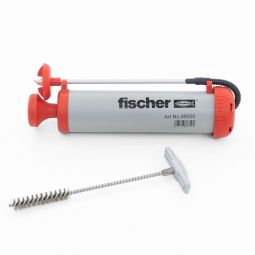 Pack soufflette/brosses de nettoyage Biohort Pour un nettoyage sûr et simple des trous de perçage, avec cache-trou, poils de la brosse en acier inoxydable