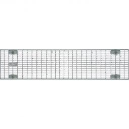 Grille de couverture pour caniveau BIRCOsir 150 Grille caillebotis galvanisée à chaud pour caniveaux BIRCOsir 150, différentes longueurs et dimensions de maille