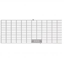 Grille à mailles 30/10 ACO Profiline pour l'évacuation des eaux de façade Verrouillage latéral avec fonction de relevage convient aux caniveaux de façade Profiline X et Profiline2.0
