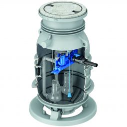 Station de pompage double Muli Max A15 différentes variantes, sans pompe ni électronique