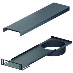 Avaloir d'embrasure acier galvanisé ACO Profiline pour drainage de façade différentes hauteurs