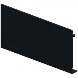 Paroi frontale pour hauteur de construction fixe ACO Profiline X en acier galvanisé revêtu pour l'évacuation des eaux de façades disponible en différents dimensions
