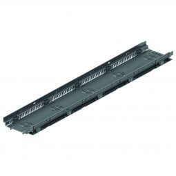 Caniveau de façade réglable en hauteur ACO Profiline X drainage de façade différentes hauteurs, largeur de construction 155 mm, longueur 1000 mm