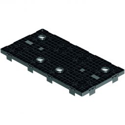 ACO Stormbrixx Blockrigole couvercle pour demi-niveau Protège les rigoles de manière fiable, répartit uniformément les charges et complète parfaitement le système SD/HD900