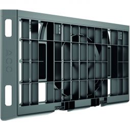 ACO Stormbrixx bloc-rigole demi-paroi latérale HD600 Fermeture latérale ajustée pour systèmes de rigoles avec demi-hauteur