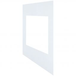 Paroi arrière en PVC pour puits de lumière de 60 cm de profondeur différentes tailles