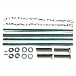 Kit de montage ACO pour montage standard sur isolation périphérique sur mur de sous-sol maçonné différentes versions