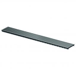 Couvercle design ACO Vario avec grille de ventilation à profil long différentes largeurs, en acier inoxydable