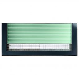 Couvercle design ACO Vario en partie vitrée avec caillebotis à mailles différentes versions
