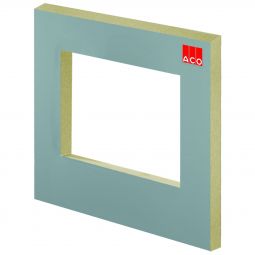 ACO Therm Block plaque standard de montage avec puits de lumière  Différentes tailles et épaisseurs