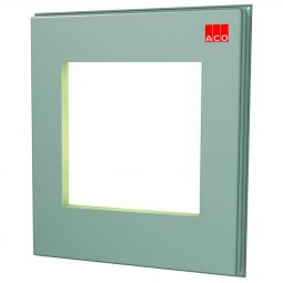 ACO Therm Block plaque de montage d´étancheité avec puits de lumière Différeentes tailles