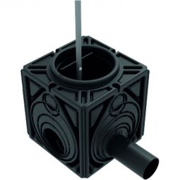 ACO Stormbrixx bloc-rigole HD600 regard d'inspection et de curage avec régulateur de débit intégré Permet une maintenance simple et un écoulement contrôlé des eaux pluviales, différentes versions