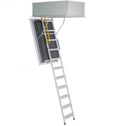Escalier escamotable Minka ARCTIC FIRE valeur U 0,21 Échelle de grenier en métal avec coupe-feu