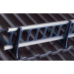 Kit de système pare-neige Heuel TopBoard aluminium brun bi-colored pour tuiles en terre cuite/tuiles en béton