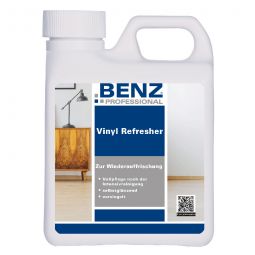 Produit d'entretien incolore pour sols vinyle, BENZ PROFESSIONAL pour reconstituer une couche protectrice soignante