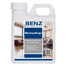Produit d'entretien cire incolore, BENZ PROFESSIONAL a un effet antistatique, antidérapant et antisalissure