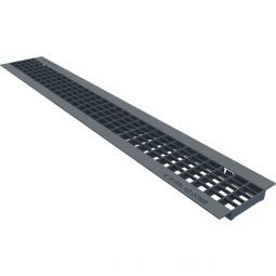 Grille caillebotis à emboîtement BIRCOplus MW 30/16 caillebotis galvanisée, RAL7016, NW 100
