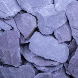 Gravillons ardoise Canadian Slate violet différentes granulométries