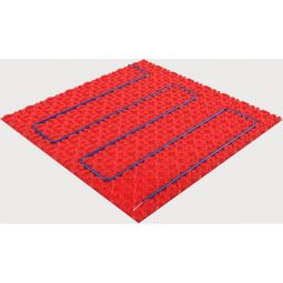 Warmup DCM-PRO Tapis de découplage auto-adhésif pour chauffage par le sol Tapis en polypropylène pour conduites de chauffage, avec face arrière autocollante, épaisseur 5,8 mm